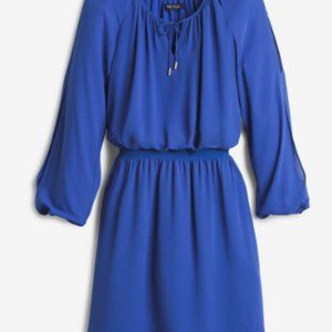 White House Black Market Slit-Sleeve Boho Dress Sz10